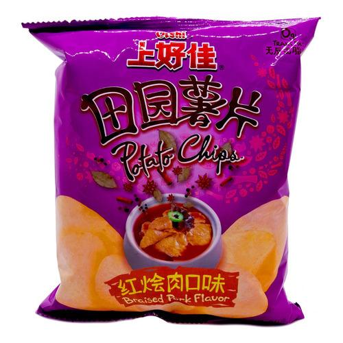 Snack Papas Fritas Sabor Cerdo 50 G - Oishi / Origen China