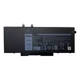 4gvmp - Battery Dell 7.6v  8500mah 68wh 4cell
