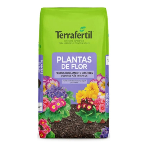 Terrafertil Plantas De Flor (exterior) 50l Paisajismo