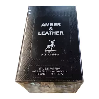 Amber & Leather By Maison Alhambra Edp 100ml Spray