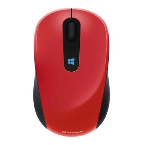 Mouse Microsoft  Sculpt Mobile rojo