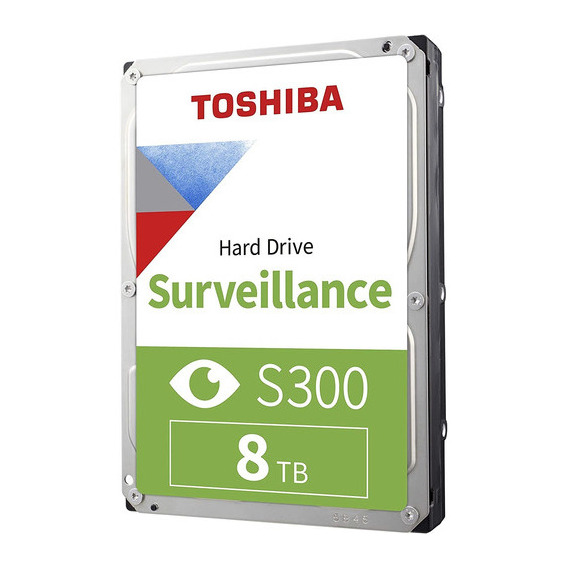 Disco Duro Interno Toshiba S300 Surveillance 8 Tb 3.5 PuLG Color Plateado