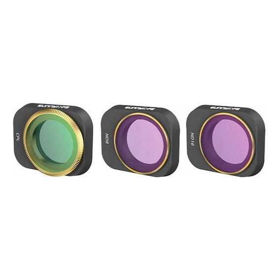 3 Filtros Nd Y Polariza Sunnylife Dji Mini 3 Pro Cp Nd8 Nd16