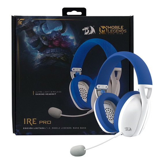 Auriculares Redragon Ire Pro H848 White/blue Mobile Legends