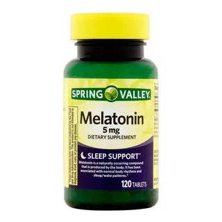 Melatonina 5mg 120cp Ayuda Dormir Suplemento Mejora Descanso Sabor Neutro