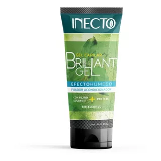 Gel Capilar Inecto Brillant Gel Efecto Humedo Uso Diario