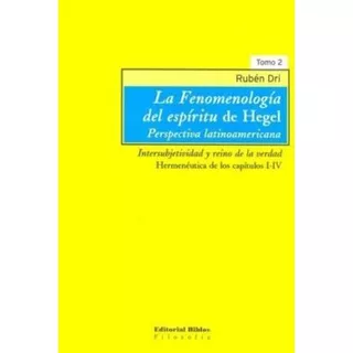 Fenomenología Del Espíritu De Hegel, La. Intersubjetividad Y