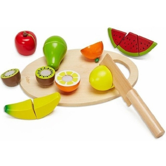 Cortando Frutas - Classic World - Comida Madera Para Jugar -