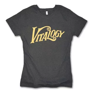 Pearl Jam Playera Vitalogy Para Mujer