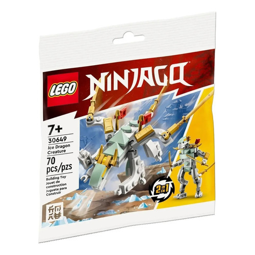 Lego Ninjago Dragon De Hielo 30649 - 70 Pz