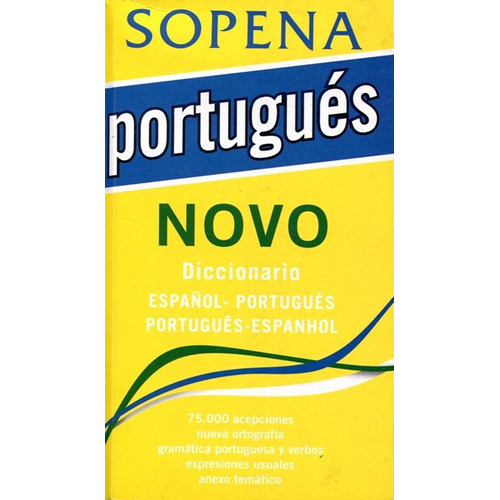 Portugues Novo Diccionario Español - Portugues Portugues - E