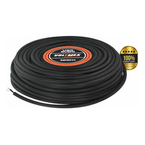 Cable Uso Rudo 2x16 Rollo 100 Metros Negro Cca