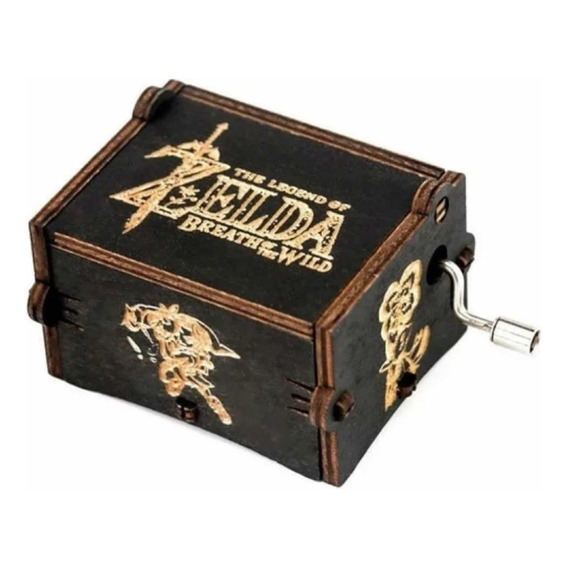 Caja Musical Manivela Zelda