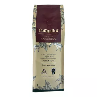 Cafetalito 500 Gr Grano Molido Café De Especialidad Colombia