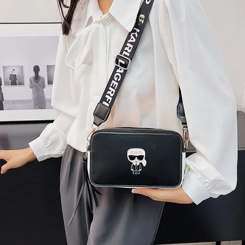 Bolso Bandolera De Cuero Karl Lagerfeld 2023 |