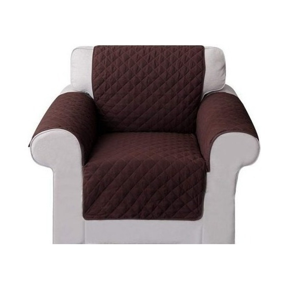 Cubre Sofa /sillon 1 Cuerpo Color Terracota