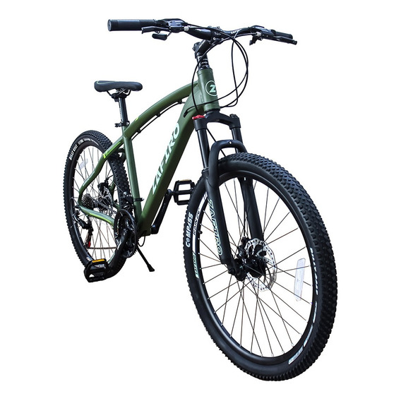 Bicicleta Zafiro Mtb Rain Aro 26'' Verde Mate