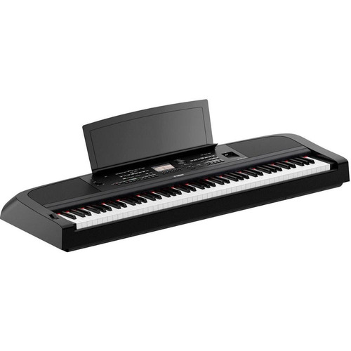 Piano digital Yamaha 110V/220V Dgx-670 negro con fuente Bivolt