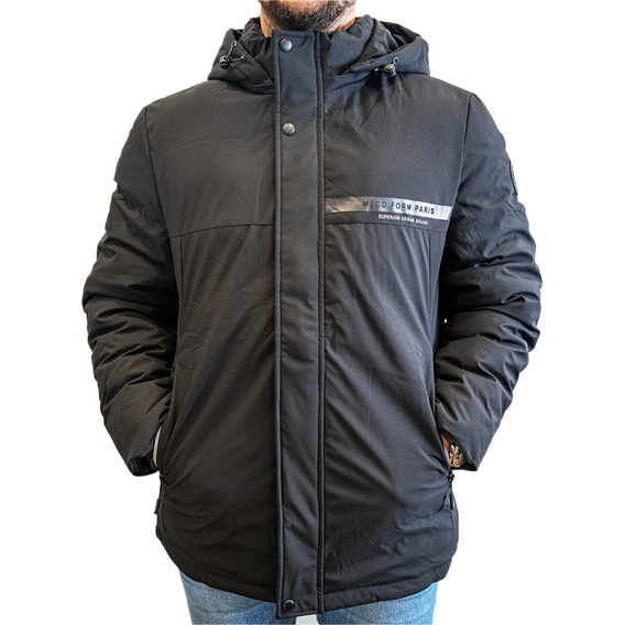 Uzspace Campera Winter C/capucha Bolsillos Abrigo - El Rey