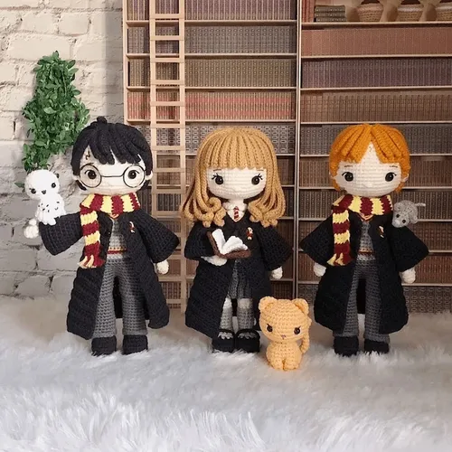 Muñecos de cheap harry potter tejidos