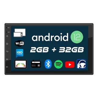 Estereo Android Doble Din Pantalla 7'' Bt Gps Wifi Camara