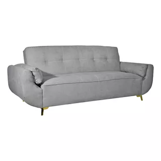 Sofá Cama Salas Minimalistas Modernas Capitonado Sofas Cama Color Gris