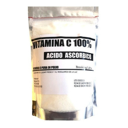 Suplemento en polvo Breaking Lab  AAVC Vitamina C vitaminas sabor cítrico en doypack de 1000g