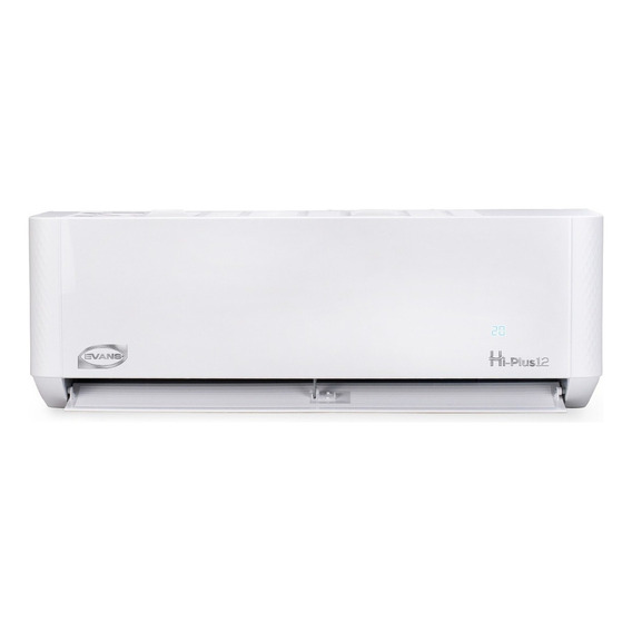 Aire Acondicionado Evans Mini Split 2t 220v Hi-plus S12 Frío Color Blanco