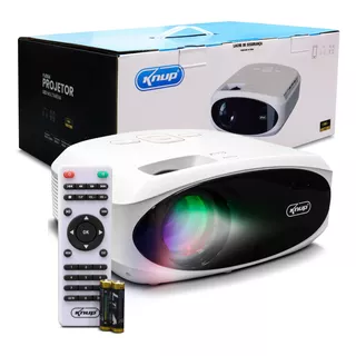 Projetor 3100 Lúmens Led 4k Espelhamento Full Hd 1080p Hdmi 