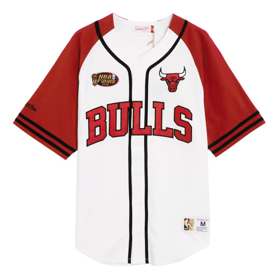 Jersey Mitchell & Ness Hombre Chicago Bulls Nba Practice