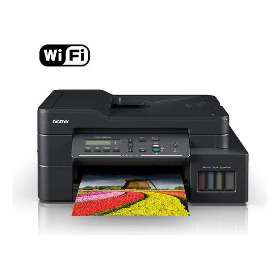 Multifuncional Brother DCP-T720DW, Veloc 17IPM negro/ 16 ipm color