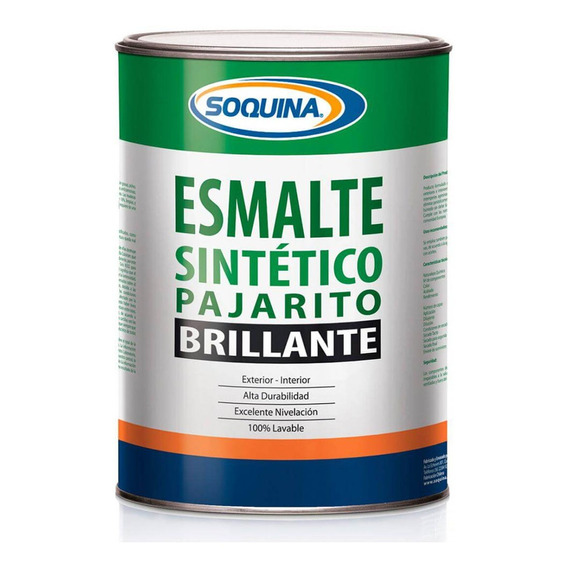 Esmalte Sintetico Pajarito Negro Gl Soquina 20009501