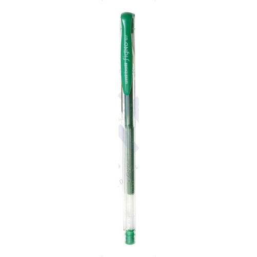 Roller Signo Bolígrafo Um-100 Uni Ball Colores X 12 Unidades Color de la tinta Verde Color del exterior Transparente