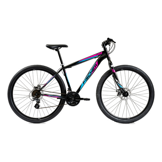 Bicicleta Mountain Olmo Fischer 910 R29 21v Disco Negra/rosa