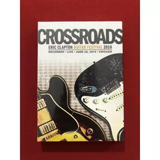 Dvd Duplo - Crossroads - Eric Clapton Guitar Festival - Novo