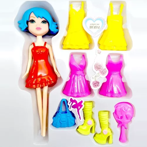 Boneca Troca de Roupa Girl Dressed - Zoop Toys