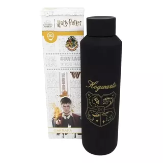 Garrafa Harry Potter Brasão De Hogwarts 600ml