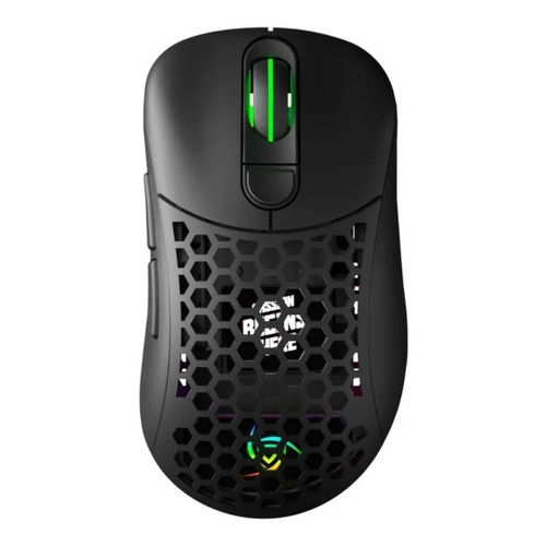 Mouse gamer de juego inalámbrico recargable VSG  Aquila Fly Negro Mate 16,000 dpi Ultraliviano de 60g