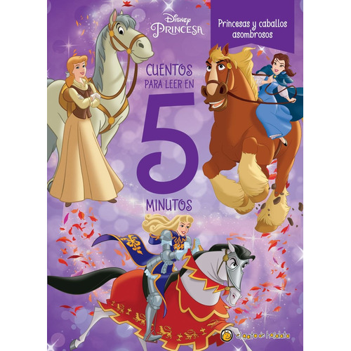 Princesas Y Caballos Asombrosos - Disney, De Disney. Editorial Guadal, Tapa Blanda En Español, 2023