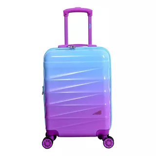 Valija De Viaje Grande 28 PLG Rigida Expansible Trendy 16390 Color Violeta Degradé