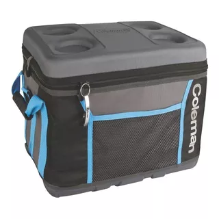 Bolso Térmico Coleman Sport Colapsable 75 Latas Color Negro