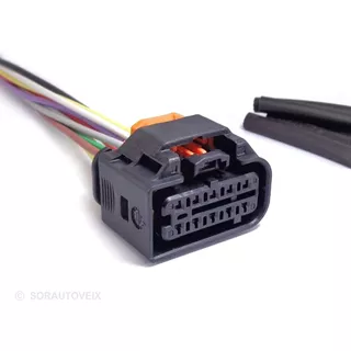 Plug Conector Chicote Para Farol Peugeot 2008 2015 À 2018