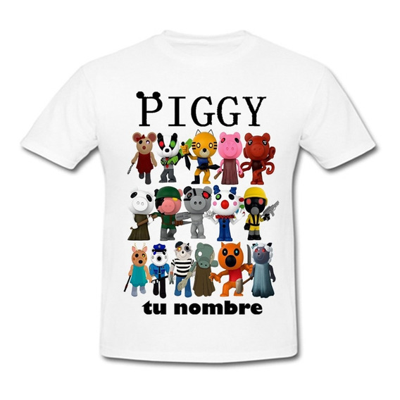 Playera Piggy Roblox Personajes 