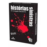 Jogo De Cartas: Histórias Sinistras (black Stories)