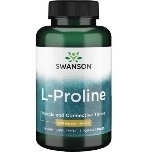 L Prolina 500mg 100cap Swanson