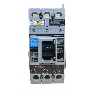 Siemens Fxd63b150 Interruptor Termomagnetico 3 Polos 150amp.