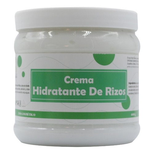 Crema Hidratante Para Rizos 1 Kilo
