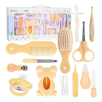 Kit De Cuidados E Higiene De Bebê Recém-nascido 13 Peças