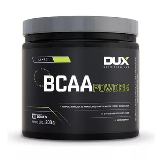 Bcaa Powder 4:1:1 Pote 200g - Dux Nutrition Sabor - Laranja