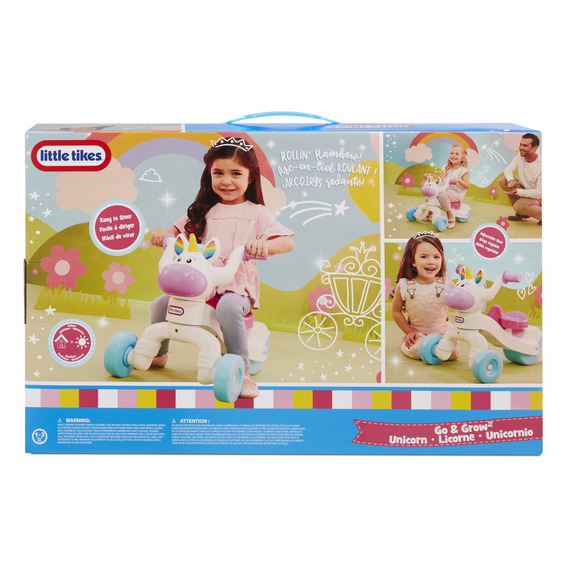 Montable Little Tikes Go & Grow Unicornio 1+ Color Blanco